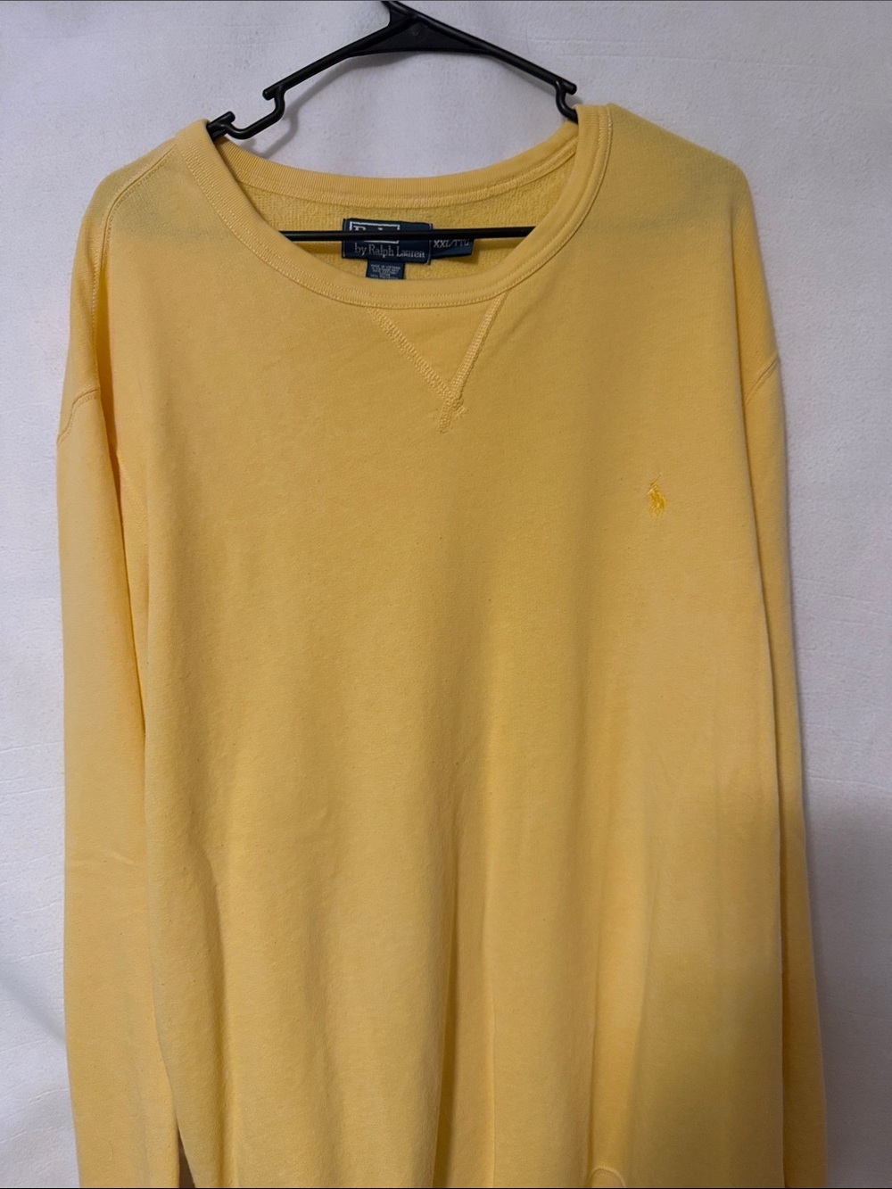 Polo by Ralph Lauren Yellow Crewneck Sweatshirt